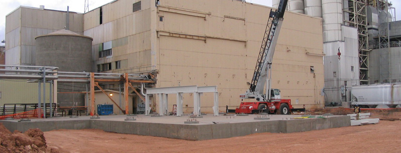concrete foundation