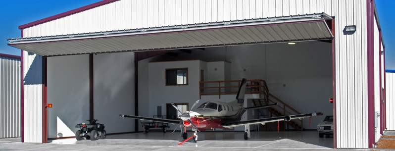 airplane hangar