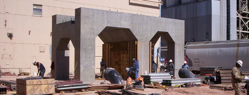 cement columns